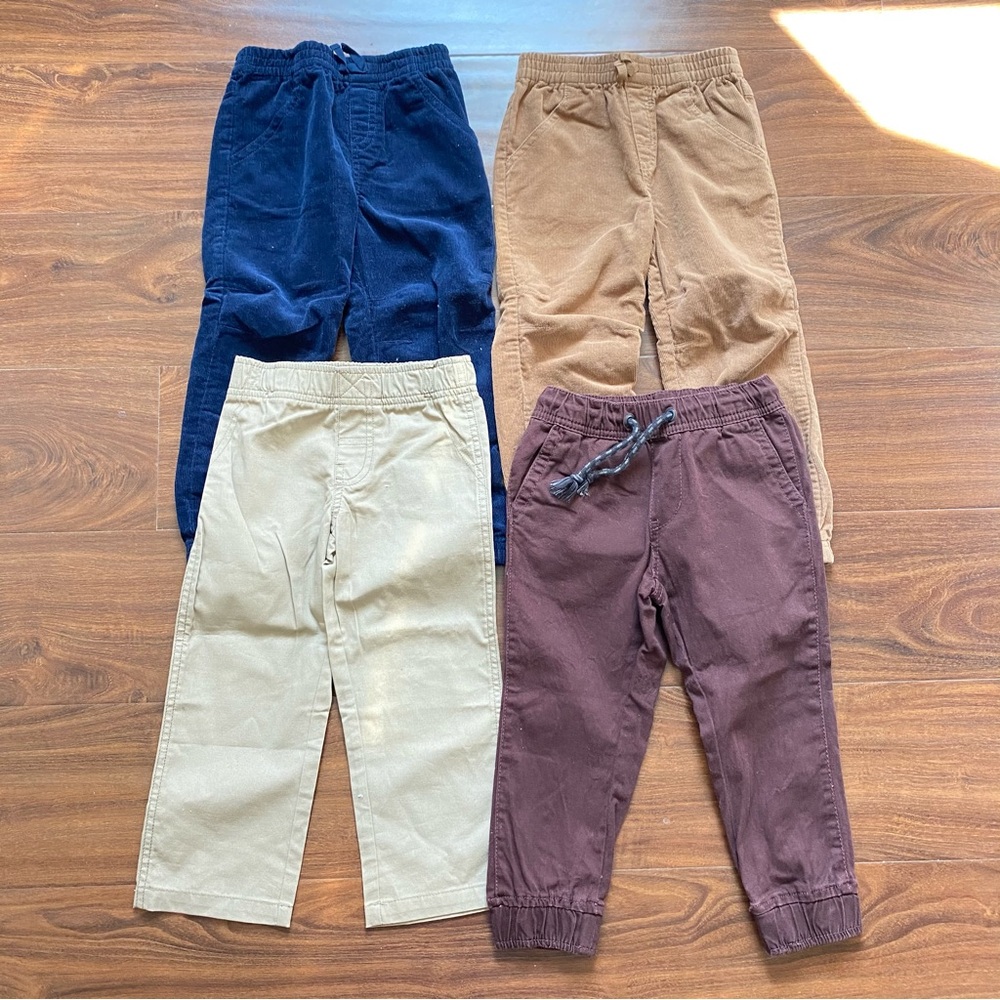 Toddler Boy Bundle Pants (4-Pieces), Sizes 3T